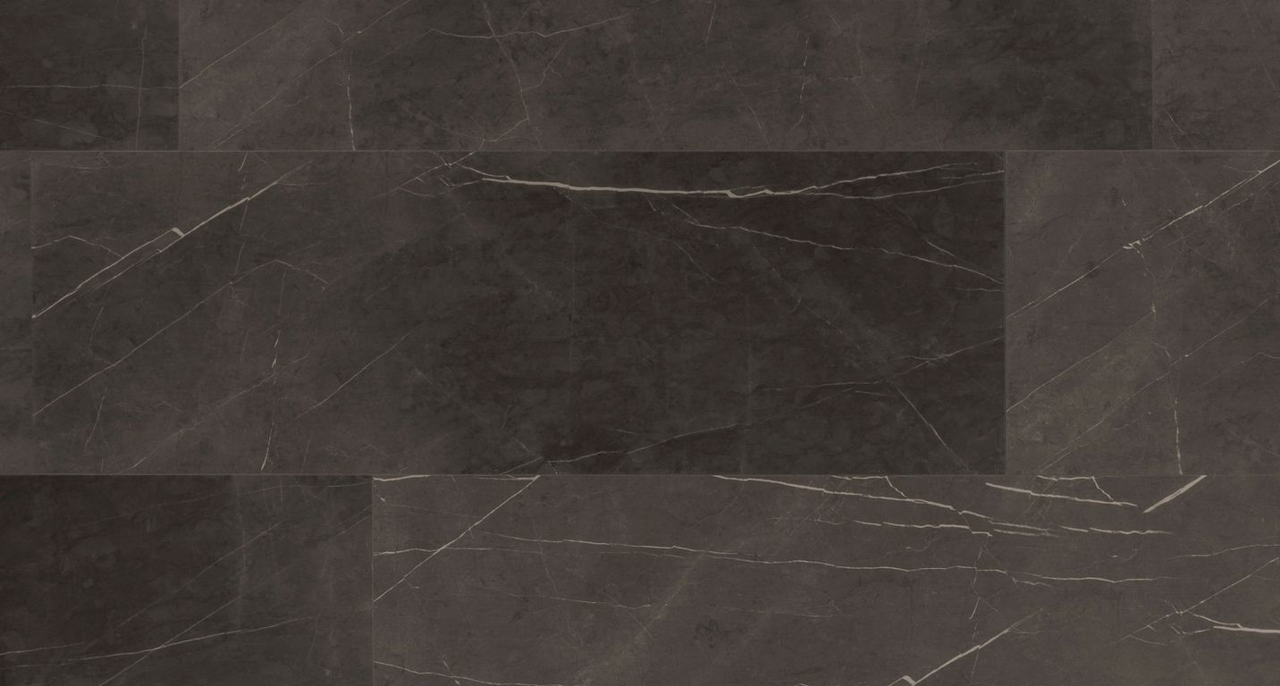 Revêtement minéral composite CERAMIN TILES 40X120, gris foncé, dalle 39.20 x 118.00 cm