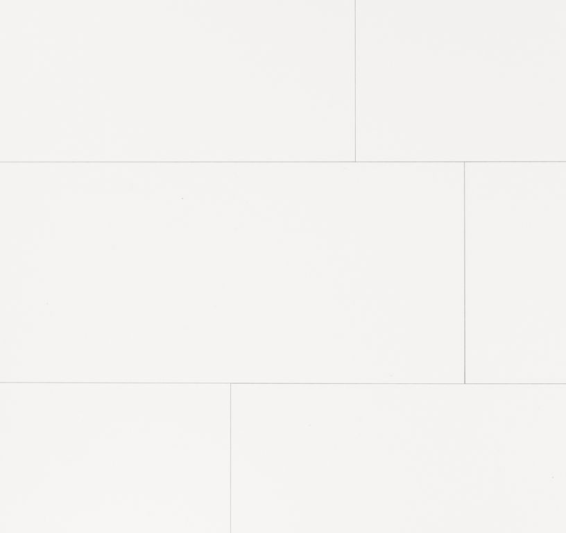 Revêtement minéral composite CERAMIN TILES 40X120, blanc, dalle 39.20 x 118.00 cm