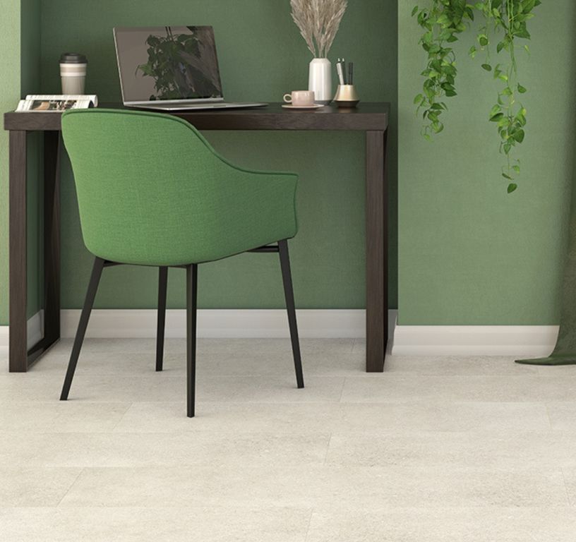 Revêtement minéral composite CERAMIN TILES 40X120, beige, dalle 39.20 x 118.00 cm