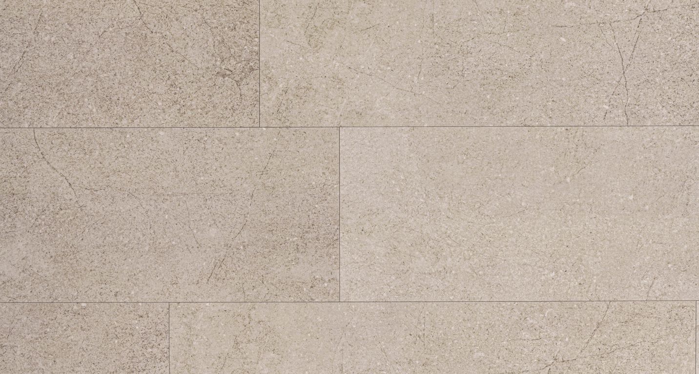 Revêtement minéral composite CERAMIN TILES 40X120, beige, dalle 39.20 x 118.00 cm