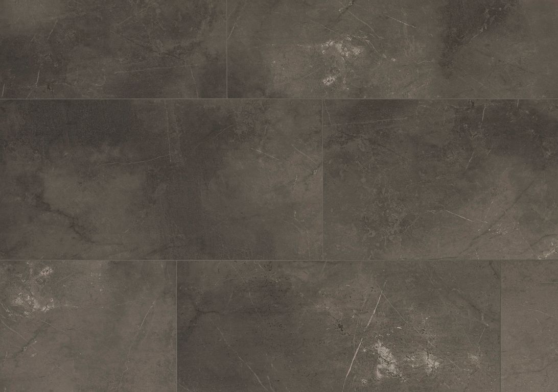 Revêtement minéral composite UNIVERSE TILES, marbrée grise, dalle 38.70 x 77.60 cm