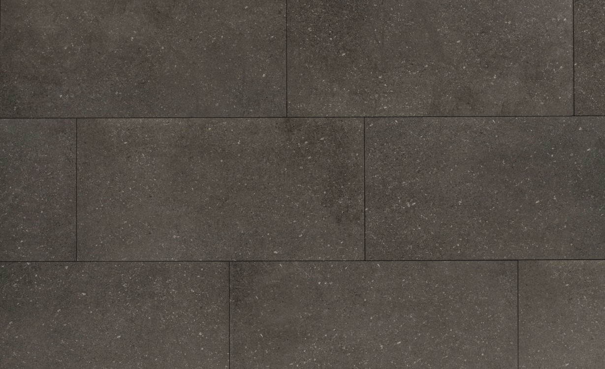 Revêtement minéral composite UNIVERSE TILES, gris foncé, dalle 38.70 x 77.60 cm
