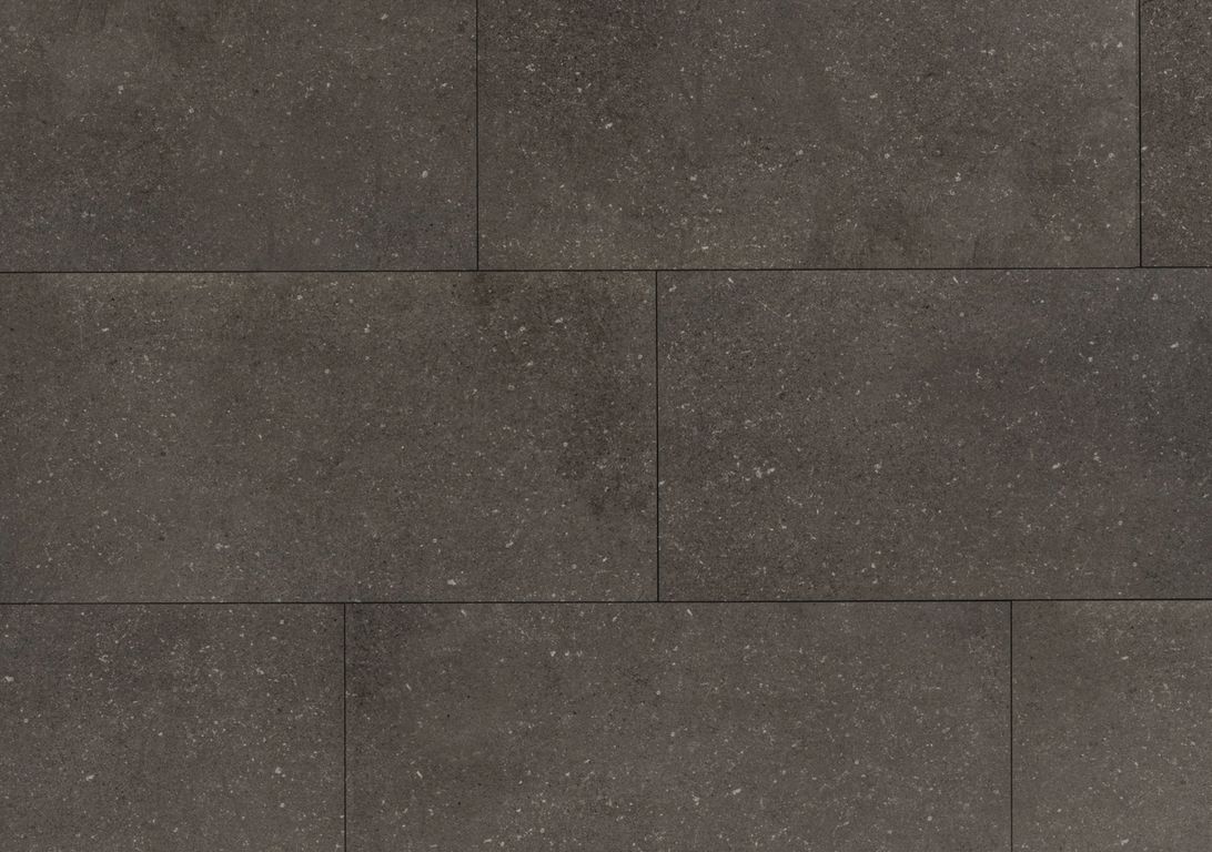 Revêtement minéral composite UNIVERSE TILES, gris foncé, dalle 38.70 x 77.60 cm