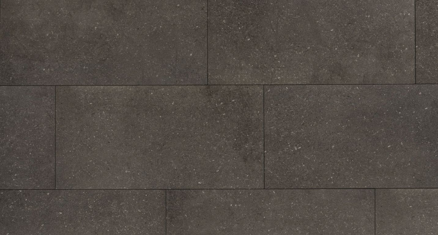 Revêtement minéral composite UNIVERSE TILES, gris foncé, dalle 38.70 x 77.60 cm