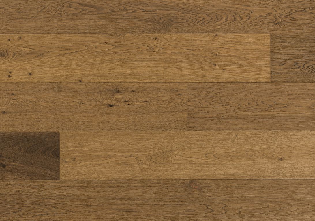 Parquet contrecollé CASCADA NEW 190 Chêne courant, chêne marron foncé, verni, larg. 19.00 cm