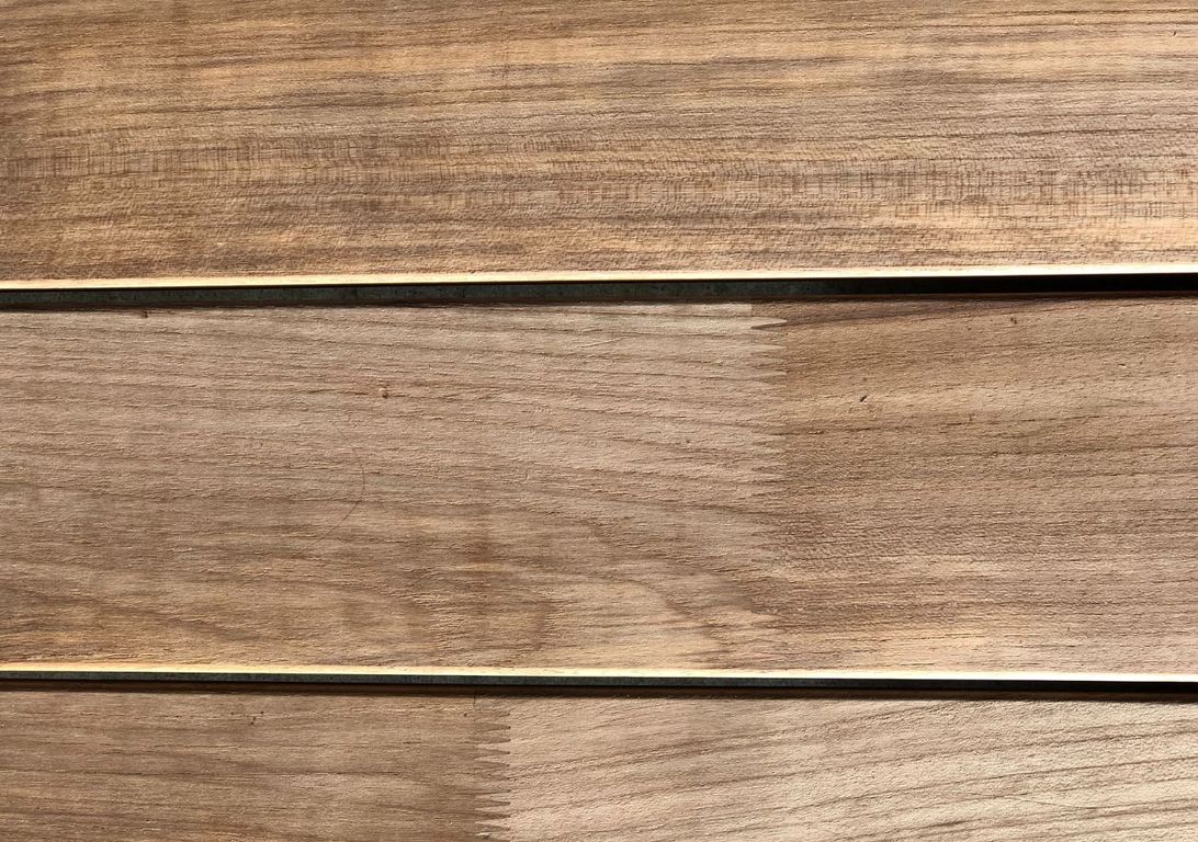 Lame de terrasse TECK NATUREL ABOUTE, 3.15M ,l 12 x L 315 cm