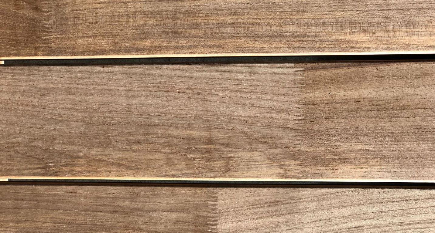 Lame de terrasse TECK NATUREL ABOUTE, 3.15M ,l 12 x L 315 cm