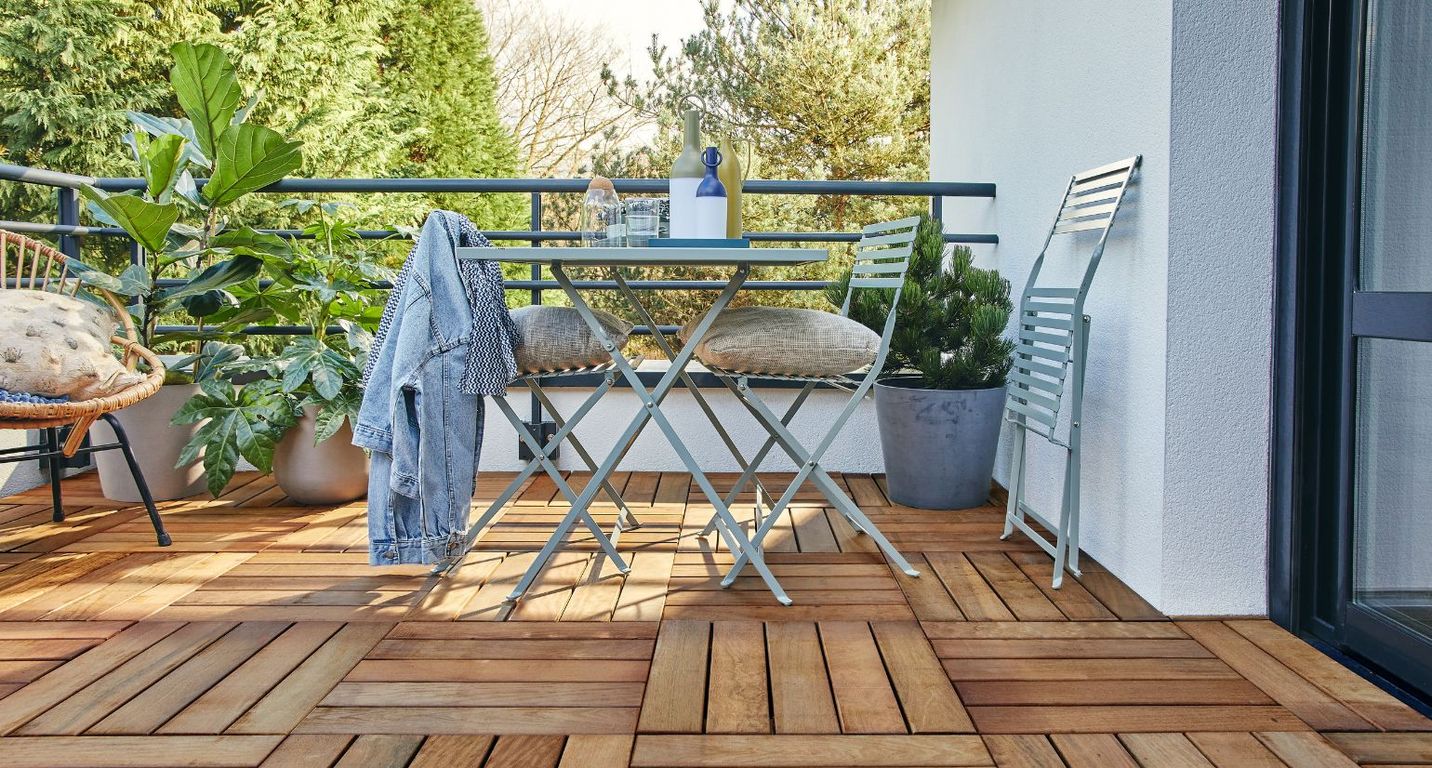 Dalle de terrasse ITAUBA, 50x50 ,l 50 x L 50 cm