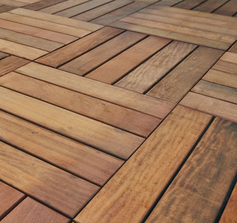 Dalle de terrasse ITAUBA, 50x50 ,l 50 x L 50 cm