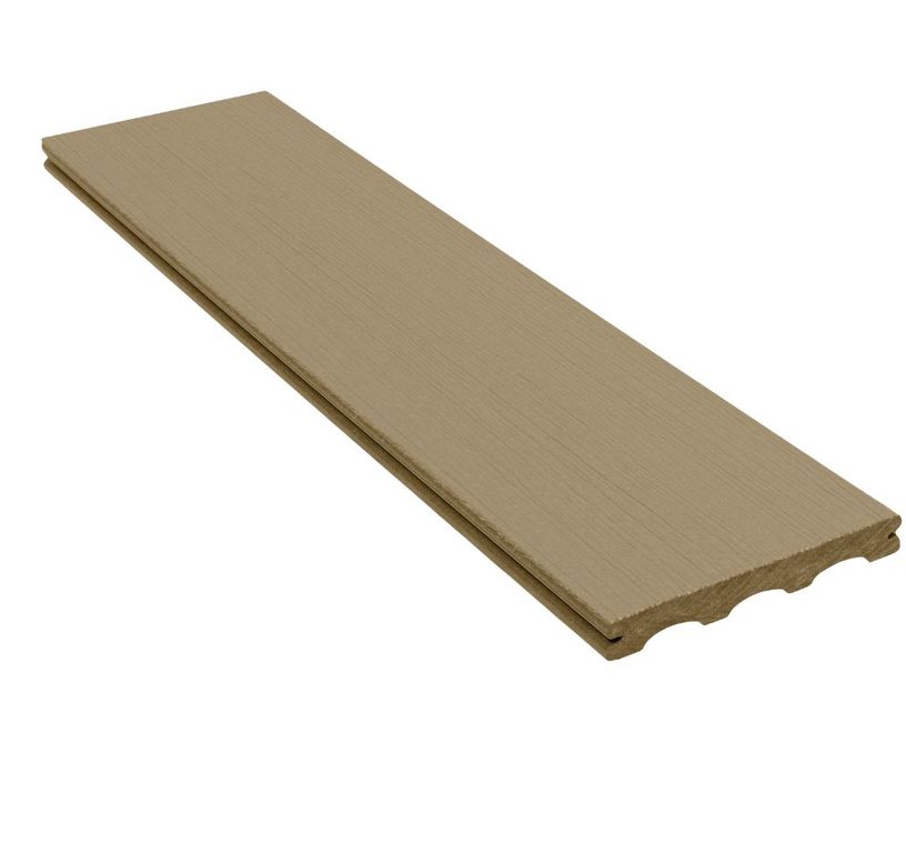 Lame de terrasse BC Structuré Sable, 2.4M ,l 16.50 x L 240 cm