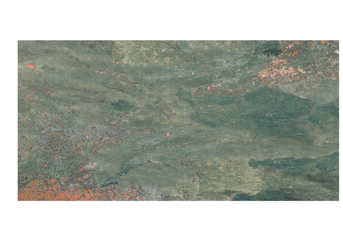 Carrelage ASPEN PIERRE BALI VERT, aspect pierre vert, dim 30.00 x 60.00 cm