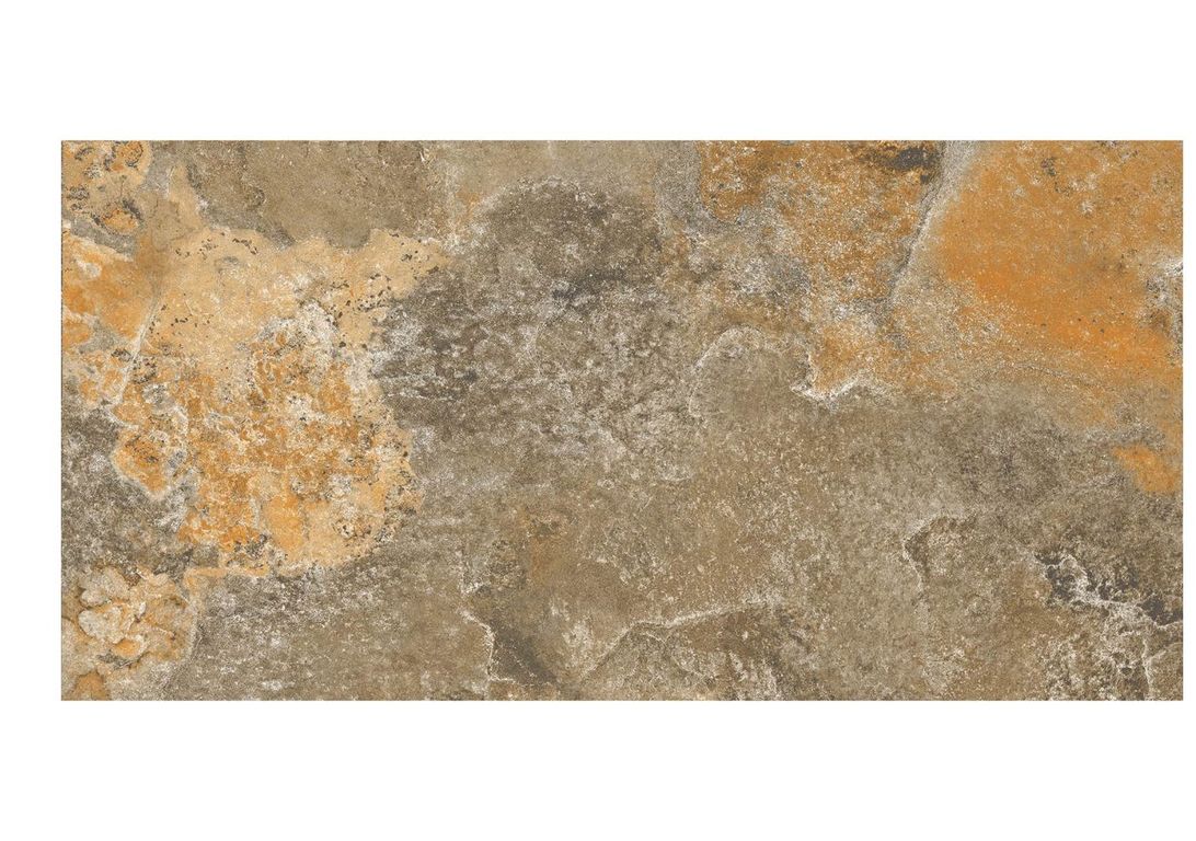 Carrelage ASPEN PIERRE BALI MARRON, aspect pierre marron, dim 30.00 x 60.00 cm