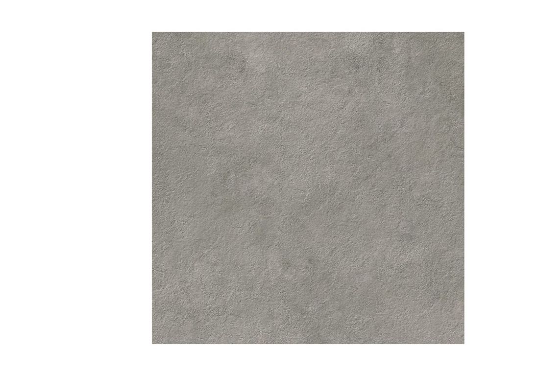 Dalle carrelage 20mm QUESNOY GRIS 20mm, aspect béton gris, dim 60.00 x 60.00 cm