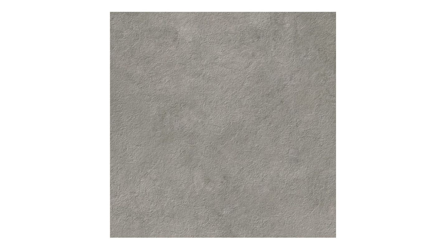 Dalle carrelage 20mm QUESNOY GRIS 20mm, aspect béton gris, dim 60.00 x 60.00 cm