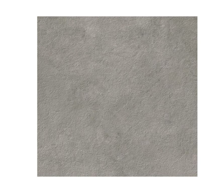 Dalle carrelage 20mm QUESNOY GRIS 20mm, aspect béton gris, dim 60.00 x 60.00 cm