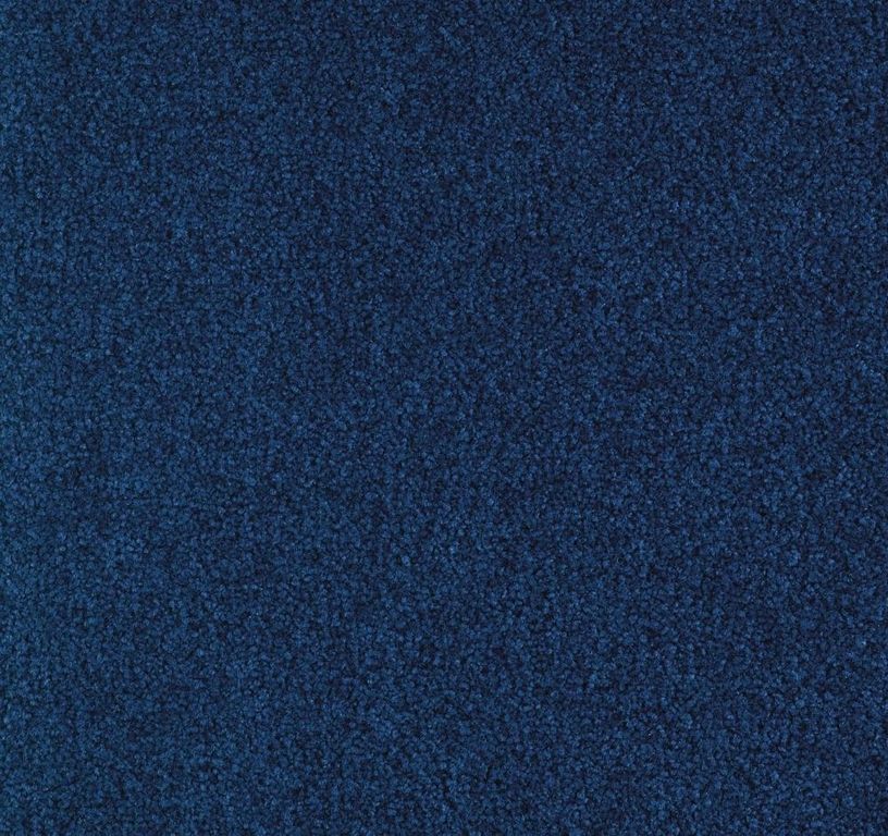 Moquette velours SCENIQUE 4, col bleu marine, rouleau 4.00 m