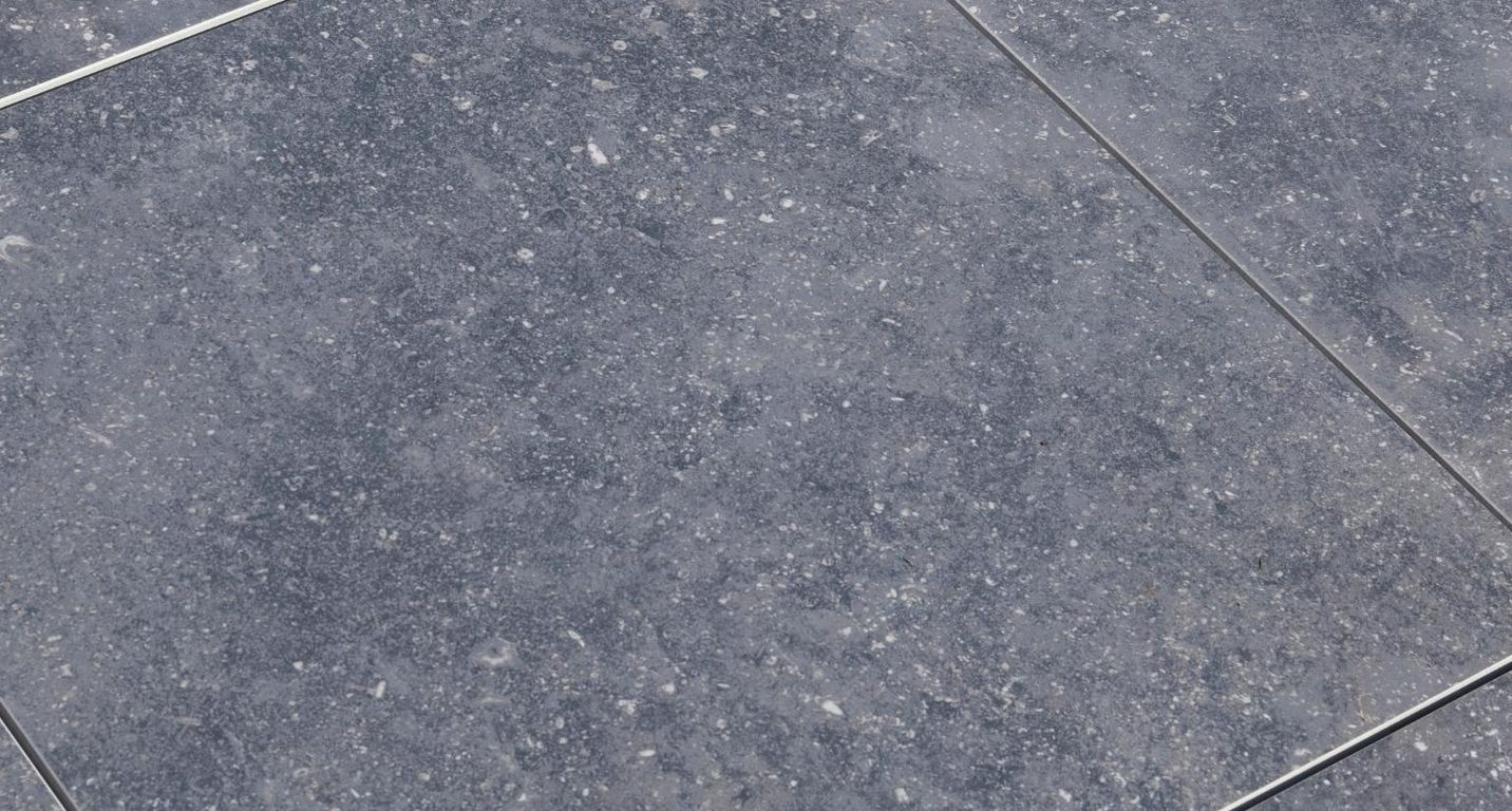 Dalle carrelage 20mm GMP PIERRE BLEUE 20mm, aspect pierre carbone, dim 60.00 x 60.00 cm