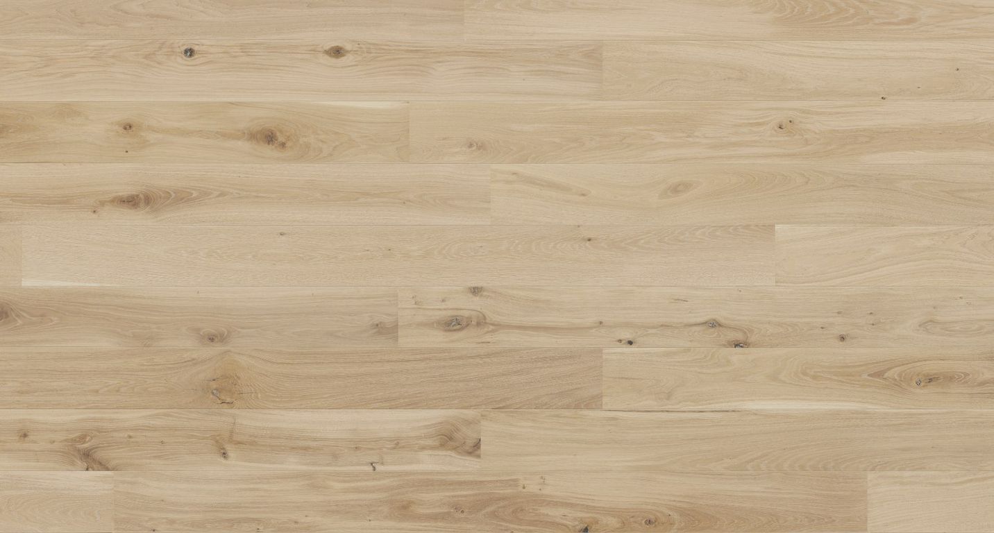 Parquet contrecollé Empire 164 CHENE AUTHENTIQUE, chêne blanc, verni, larg. 16.40 cm