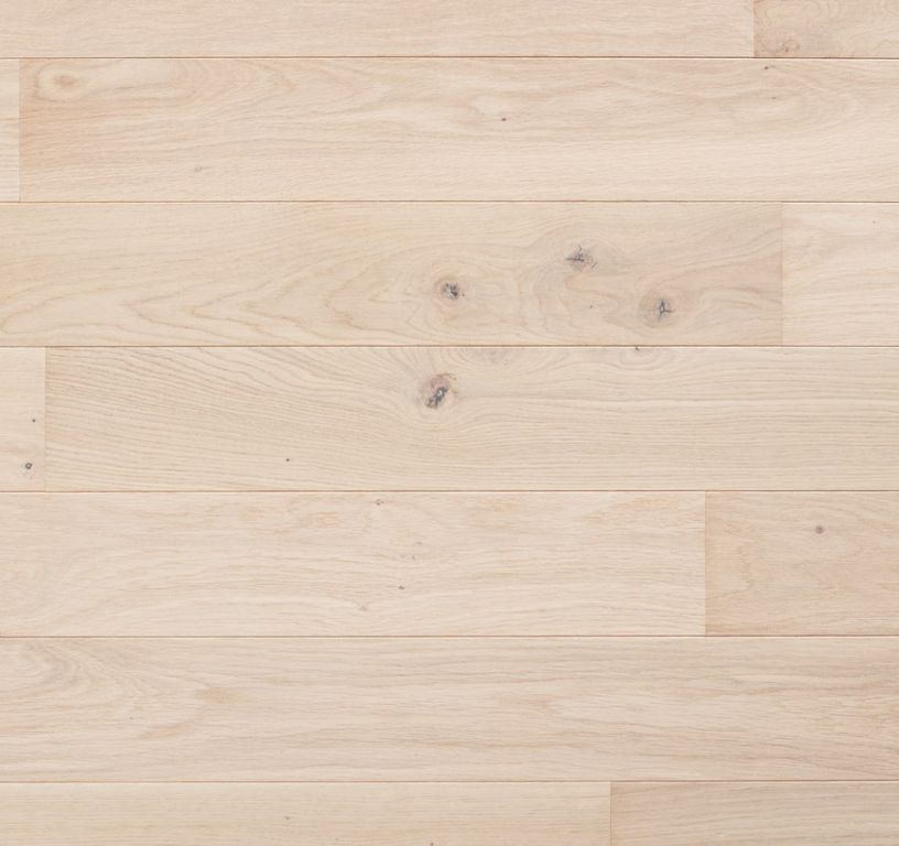 Parquet contrecollé Empire 110 CHENE COURANT, chêne blanc, verni, larg. 11.00 cm