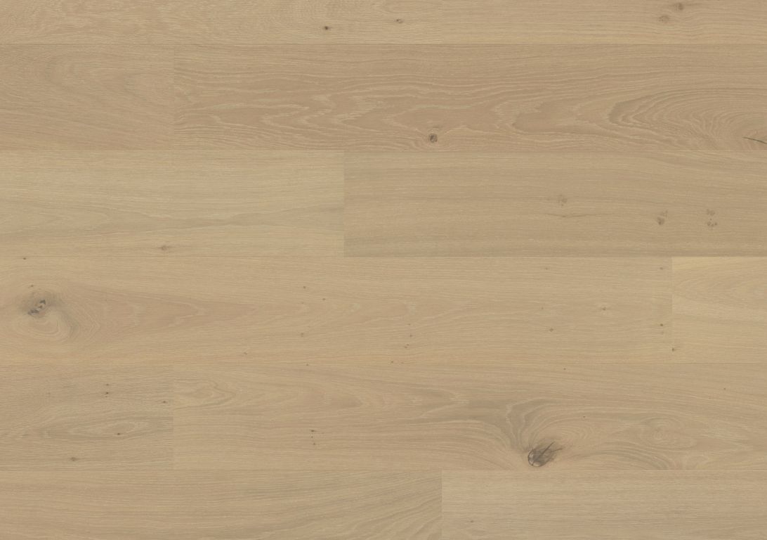 Revêtement sol bois PARKWOOD 185 CHENE COURANT, chêne marron clair, verni breveté, larg. 18.50 cm