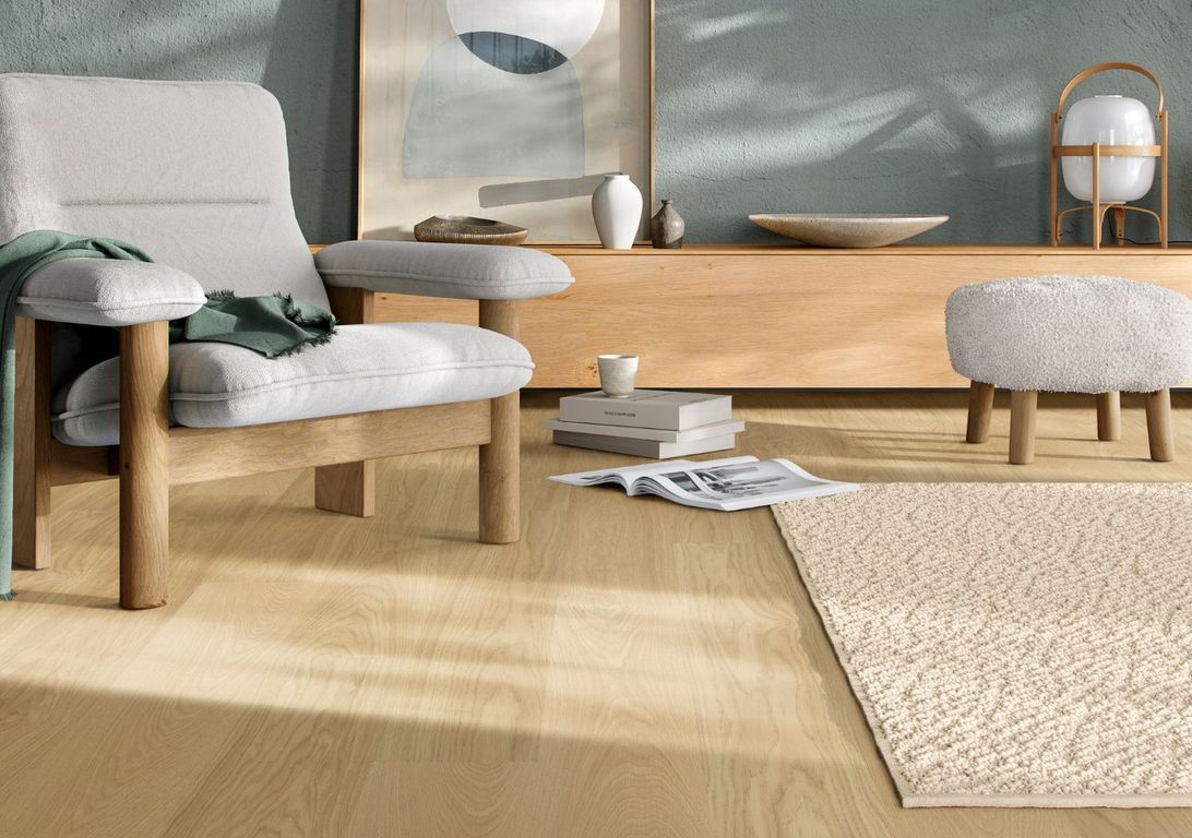 Revêtement sol bois PARKWOOD 210 CHENE EXCLUSIF, chêne naturel, verni, larg. 21.00 cm