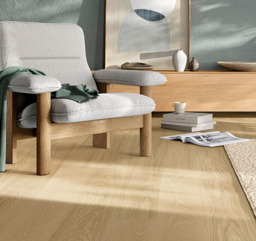 Revêtement sol bois PARKWOOD 210 CHENE EXCLUSIF, chêne naturel, verni, larg. 21.00 cm