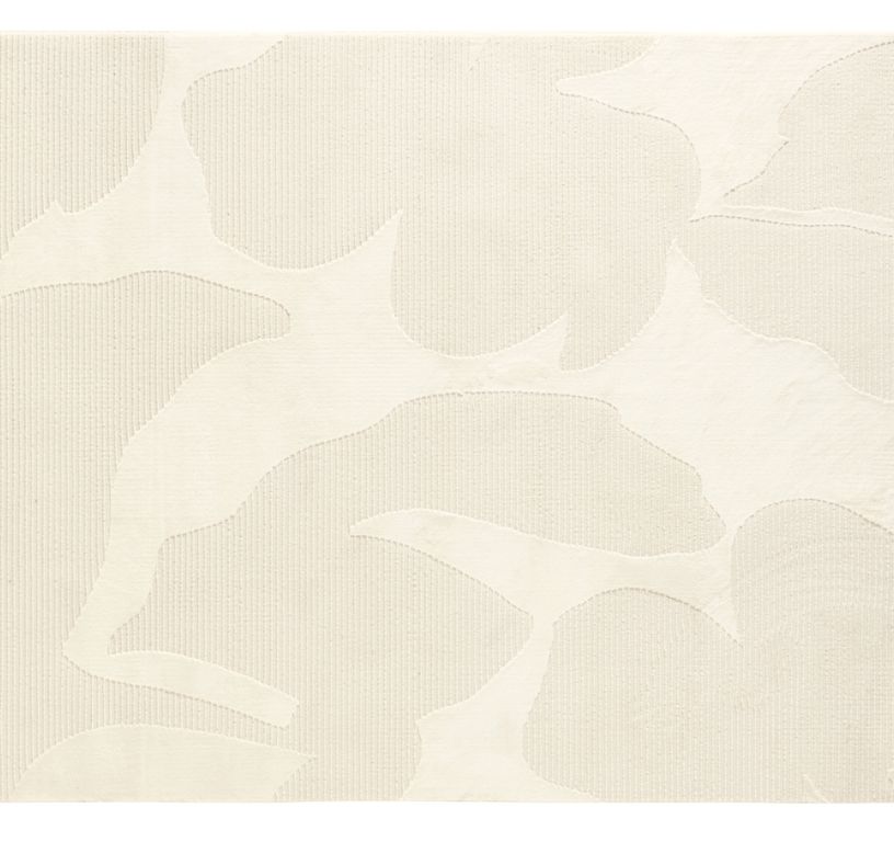 Tapis SARA. Esprit, végétal  beige