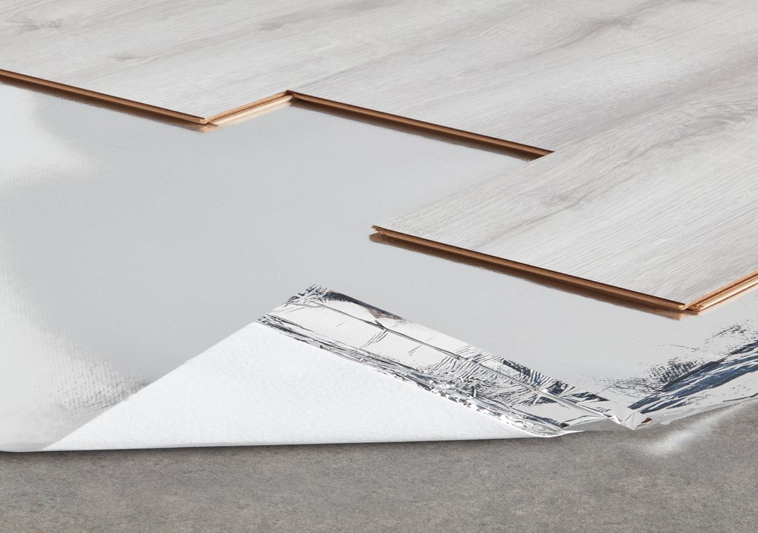 Sous-couche  ISOL CLASSIC pour parquet et stratifié, ép.1.60 mm, pièce de 20 m²