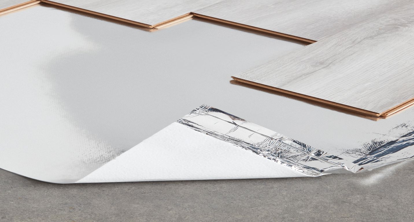 Sous-couche  ISOL CLASSIC pour parquet et stratifié, ép.1.60 mm, pièce de 20 m²