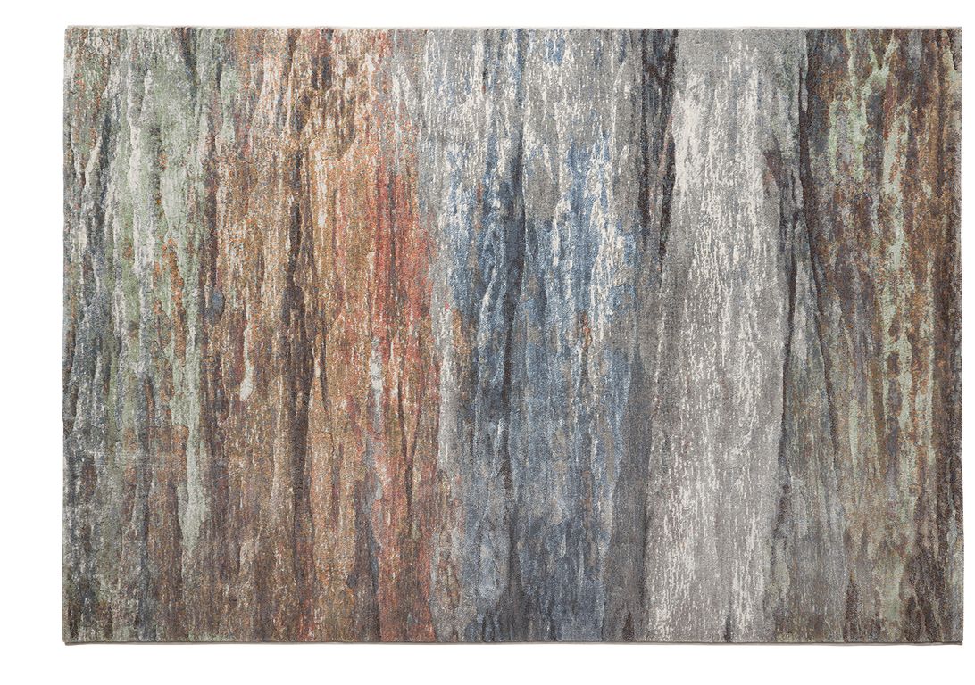 Tapis AURORE , effacé  multicolore