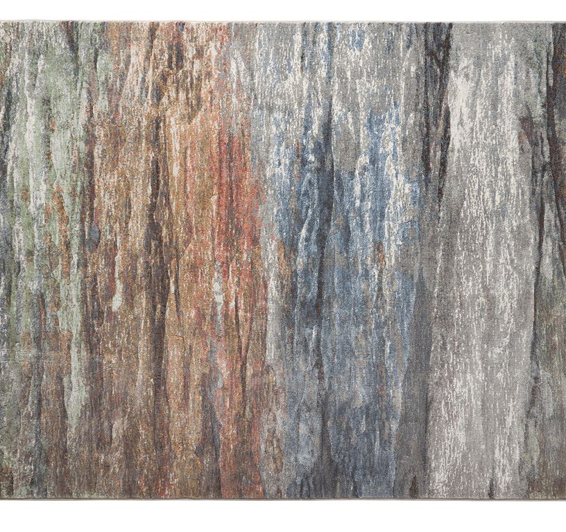 Tapis AURORE , effacé  multicolore