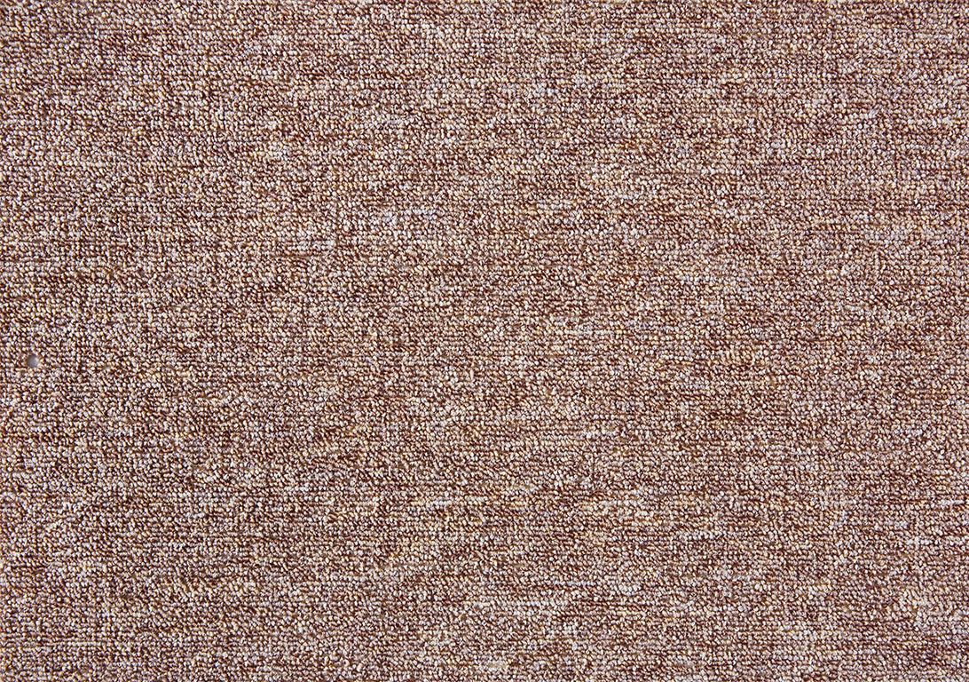 Moquette bouclée ROCKY, col marron, rouleau 4.00 m