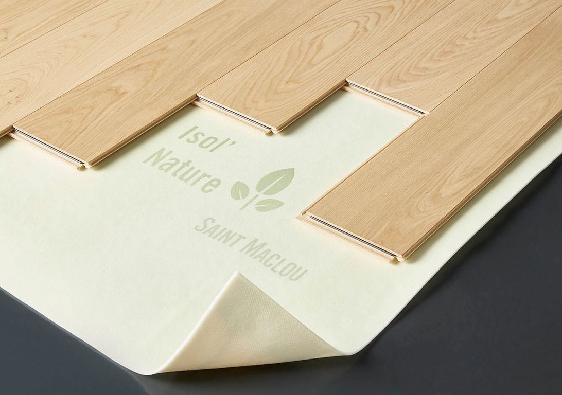 Sous-couche  ISOL'NATURE S pour parquet et stratifié, ép.4.00 mm, pièce de 15 m²