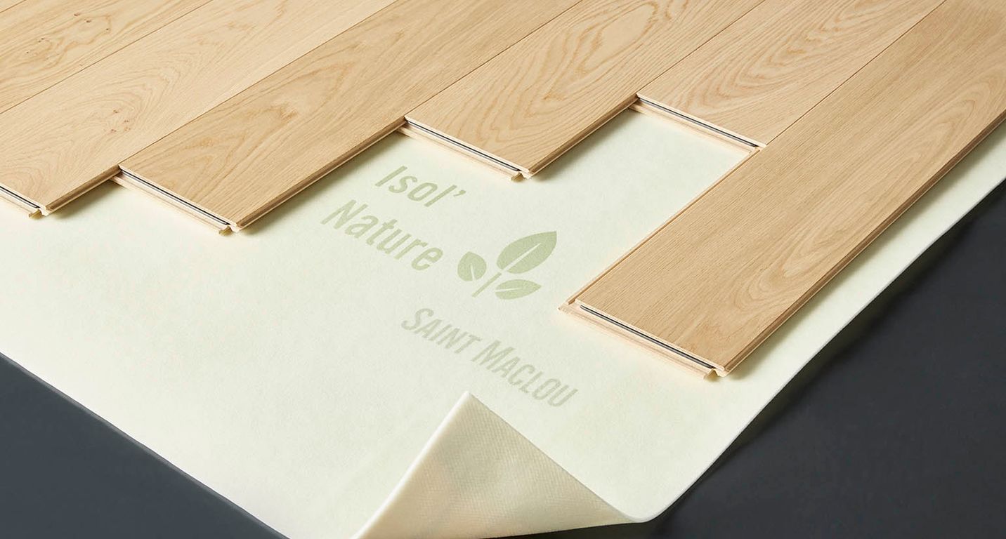 Sous-couche  ISOL'NATURE S pour parquet et stratifié, ép.4.00 mm, pièce de 15 m²