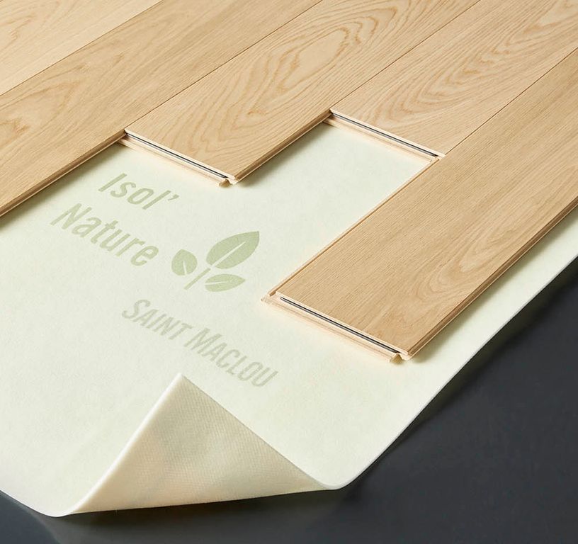Sous-couche  ISOL'NATURE S pour parquet et stratifié, ép.4.00 mm, pièce de 15 m²