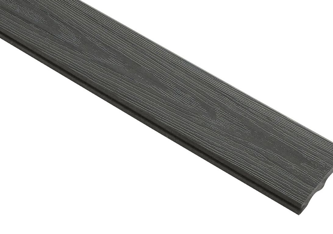 Lame de terrasse PIAZZA ONE Ebony, 4M ,l 14 x L 400 cm