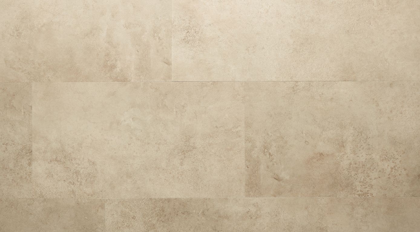 Sol vinyle VIRTUO 55 RIGID ACOUSTIC DALLE Gerflor, Pierre tavla beige, dalle 39.90 x 73.00 cm