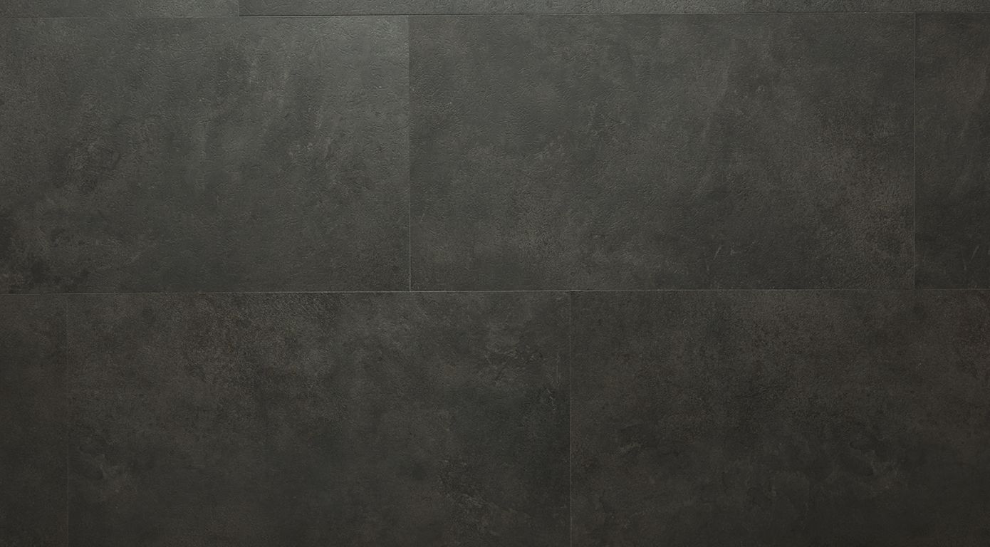 Sol vinyle VIRTUO 55 RIGID ACOUSTIC DALLE Gerflor, Pierre tavla dark, dalle 39.90 x 73.00 cm