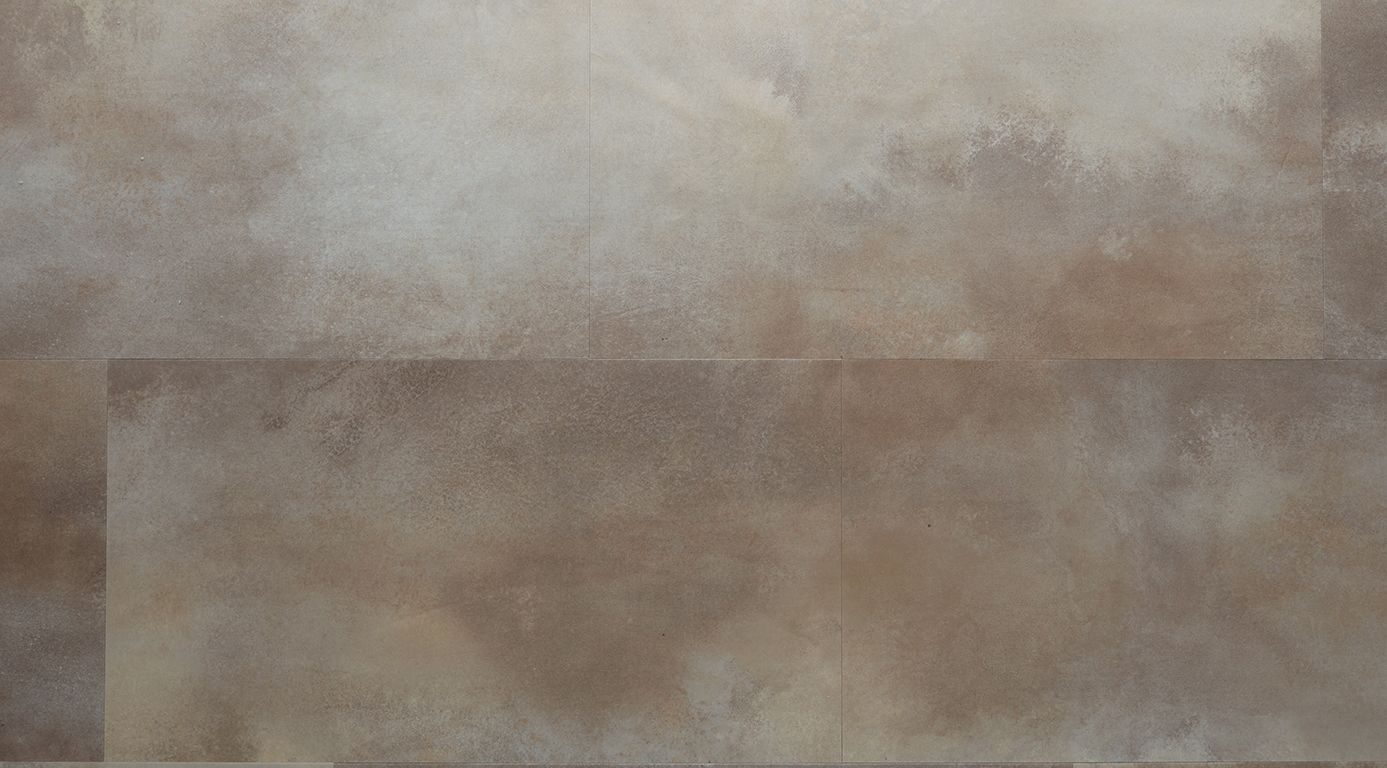 Sol vinyle VIRTUO 55 RIGID ACOUSTIC DALLE Gerflor, Pierre acuarela taupe, dalle 39.90 x 73.00 cm