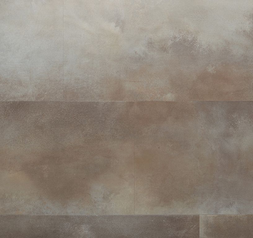 Sol vinyle VIRTUO 55 RIGID ACOUSTIC DALLE Gerflor, Pierre acuarela taupe, dalle 39.90 x 73.00 cm