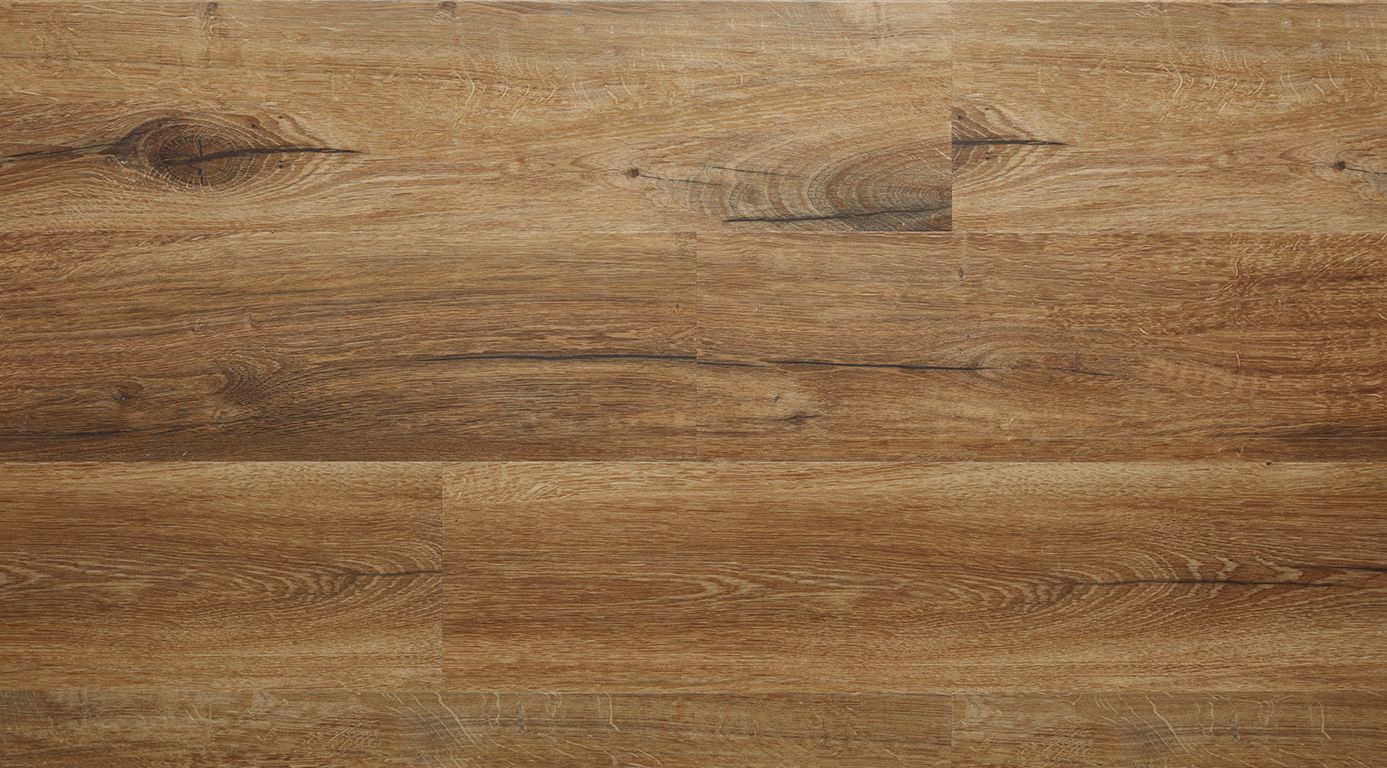Sol vinyle VIRTUO 55 RIGID ACOUSTIC XL Gerflor, Bois daintree brown, lame 22.90 x 149.20 cm