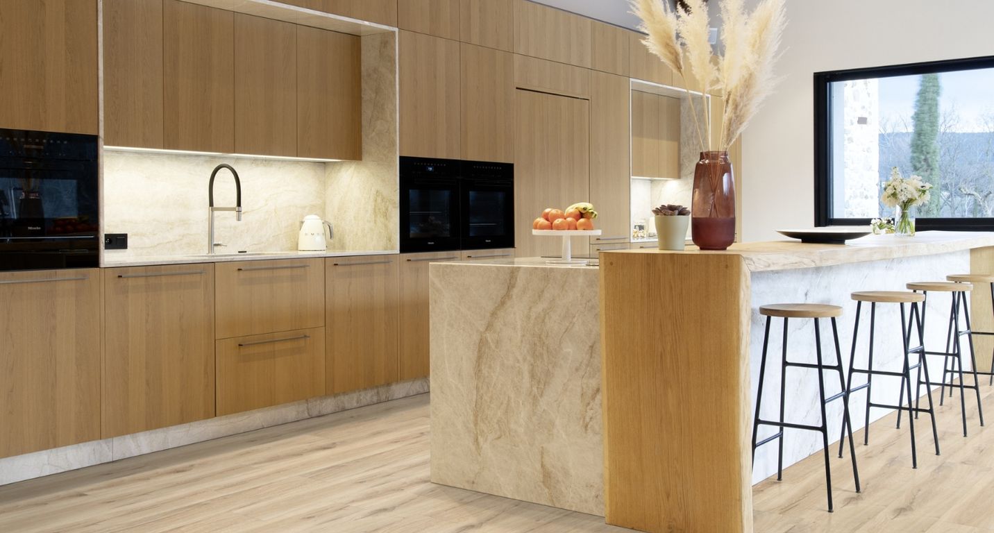 Sol vinyle VIRTUO 55 RIGID ACOUSTIC XL Gerflor, Bois daintree naturel, lame 22.90 x 149.20 cm