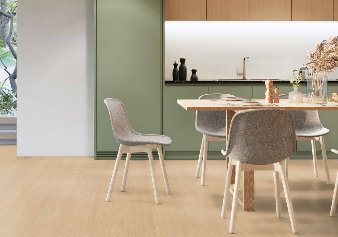 Sol vinyle VIRTUO 55 RIGID ACOUSTIC XL Gerflor, Bois blomma clear, lame 22.90 x 149.20 cm