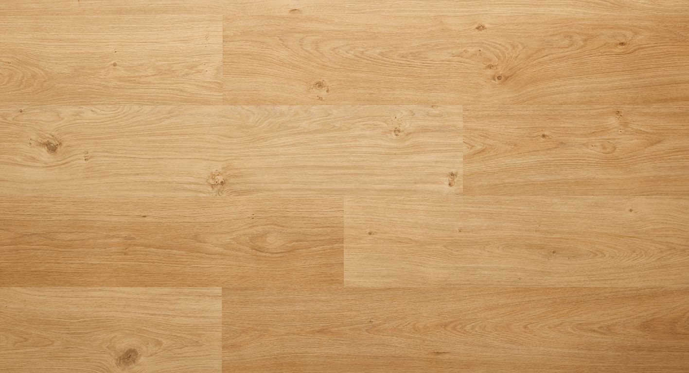 Sol vinyle ALPHA VINYL BLOS Quick Step, Bois chêne littoral miel, lame 18.90 x 125.10 cm