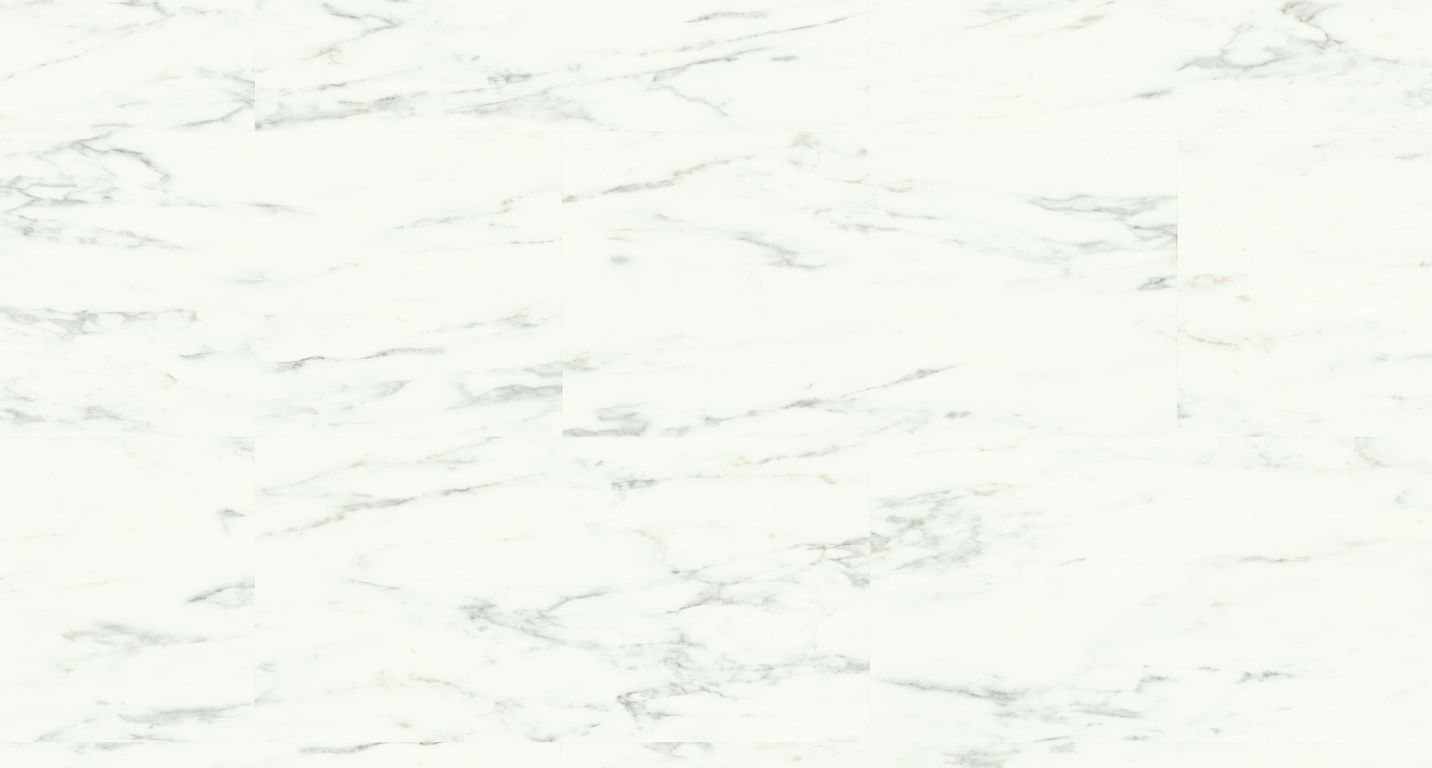 Sol vinyle ALPHA VINYL ORO  Quick Step, Marbre de Carrare, dalle 30.30 x 60.96 cm