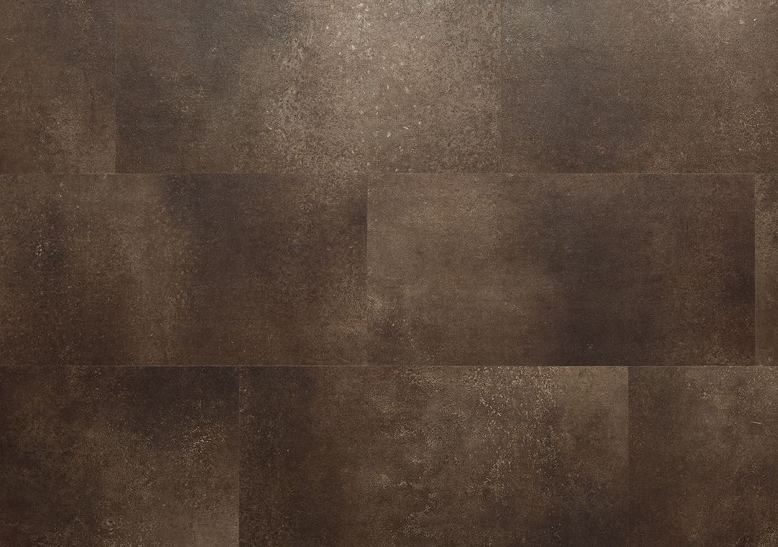 Sol vinyle ALPHA VINYL ORO  Quick Step, Béton roche cannelle, dalle 30.30 x 60.96 cm