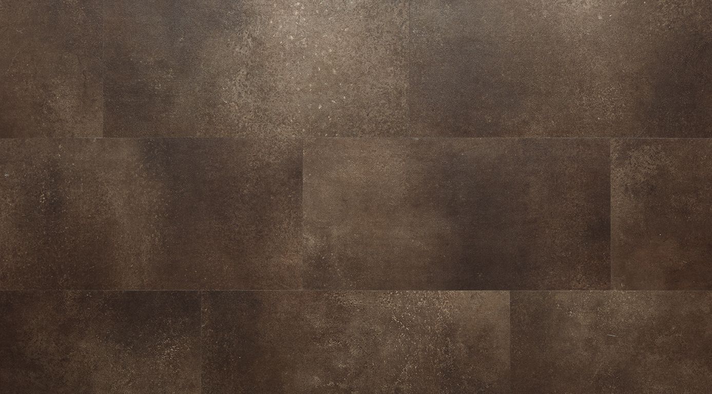 Sol vinyle ALPHA VINYL ORO  Quick Step, Béton roche cannelle, dalle 30.30 x 60.96 cm