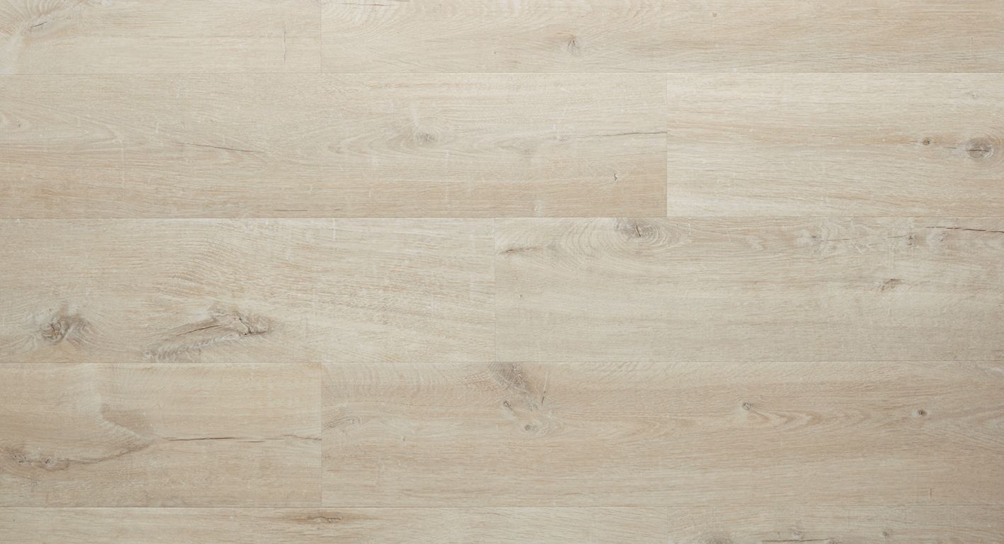 Sol vinyle ALPHA VINYL BLOOM Quick Step, Bois chêne coton beige, lame 20.90 x 149.40 cm