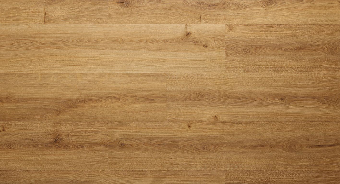 Sol vinyle ALPHA VINYL BLOOM Quick Step, Bois chêne fumé ramageux, lame 20.90 x 149.40 cm