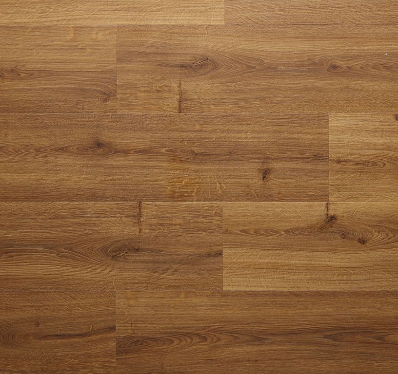 Sol vinyle ALPHA VINYL BLOOM Quick Step, Bois chêne caramel ramageux, lame 20.90 x 149.40 cm